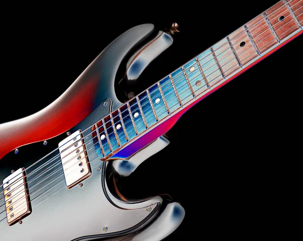 Guitarra de música ácida — Fotografia de Stock