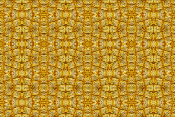 Texture of yellow pineapple for background — Stock Photo, Image