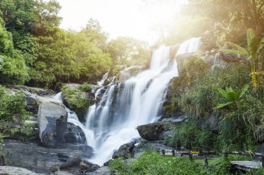 Doi Inthanon, Chiangmai Tayland Mae Klang şelale