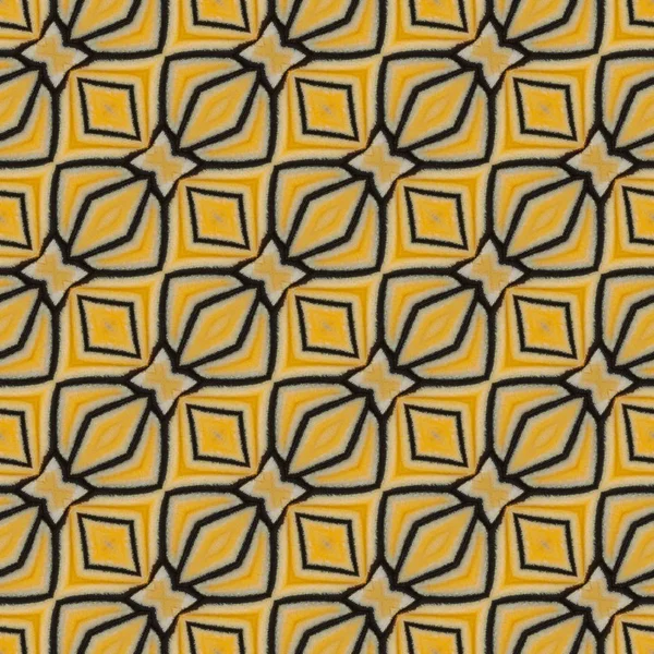 바에 대 한 화려한 나비 날개에서 만든 노란 원활한 패턴 — 스톡 사진