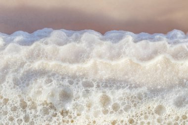 Deniz su buharlaşma gölet süren ham tuz doku