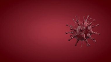 Coronavirüs salgını ve koronavirüs gribi geçmişi. Coronavirus 2019-ncov. Salgın hastalık riski, bağışıklık bilimi, virüs bilimi, salgın hastalık konsepti. Boşluğu kopyala