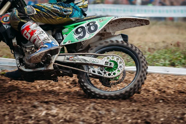 Lebedyanka Russia Agosto 2019 Campionato Russo Motocross Gare Motociclistiche Motociclistiche — Foto Stock