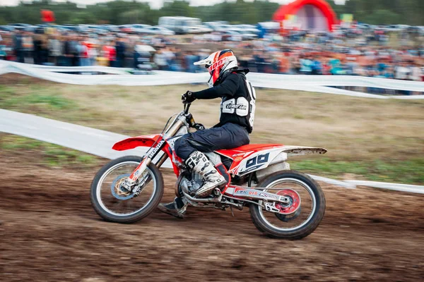 Lebedyanka Russia August 2019 Russian Motocross Championship Motorbike Motorcycle Races — Stock Photo, Image