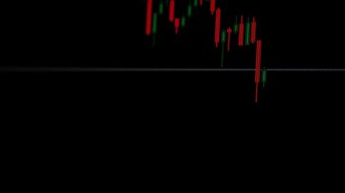 Düşen borsa tablosu, borsa, para birimleri, eski, vadeli, endeks. Piyasa çöküşü kavramı