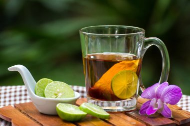 bitkisel çay bardağı