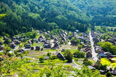 Shirakawa-go Japon Köyü