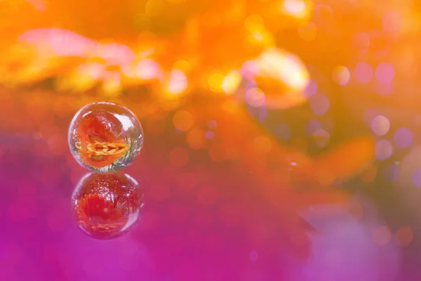 Crystal ball background — Stock Photo, Image