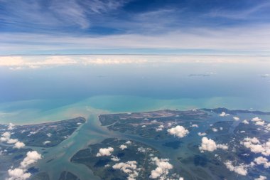 Uçak penceresinden görüntüle