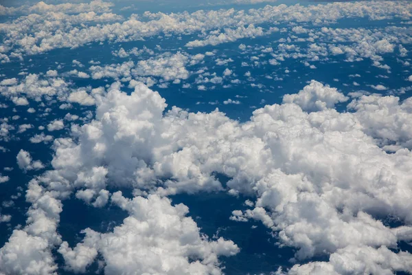 View from airplane window — Stock Photo, Image