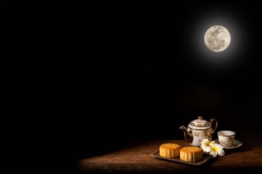 Moon pasta Çin Festivali