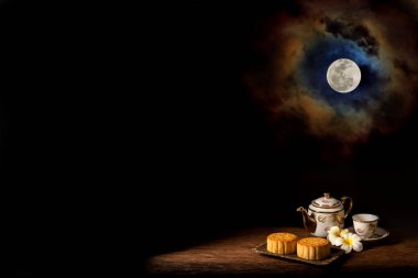 Moon pasta Çin Festivali