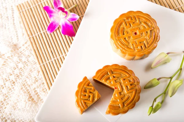 Chinese moon cake — Stock Photo, Image