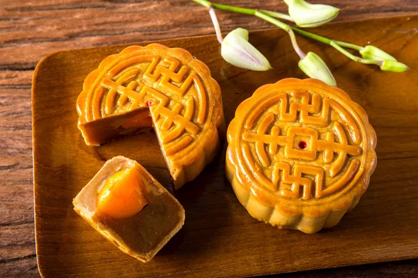 Chinese moon cake — Stock Photo, Image