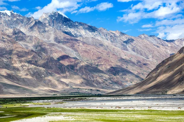 Vista do Vale de Zanskar — Fotografia de Stock