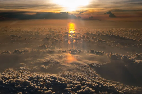 Cloudscape  from airplane window