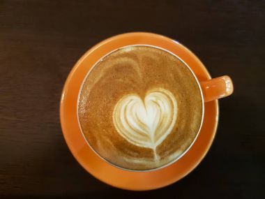 Sıcak cappucino kahve