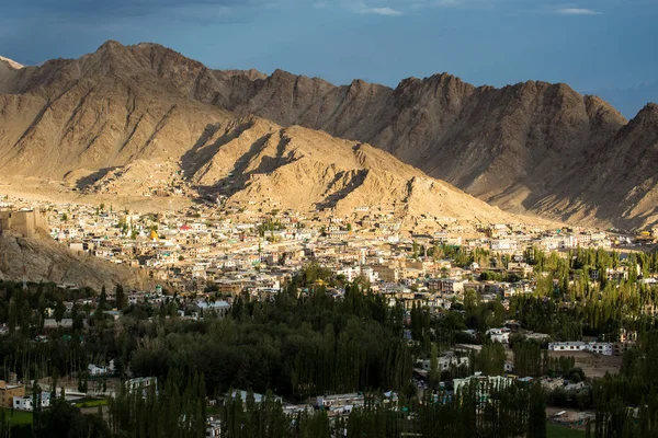 Leh town — Stock Photo, Image