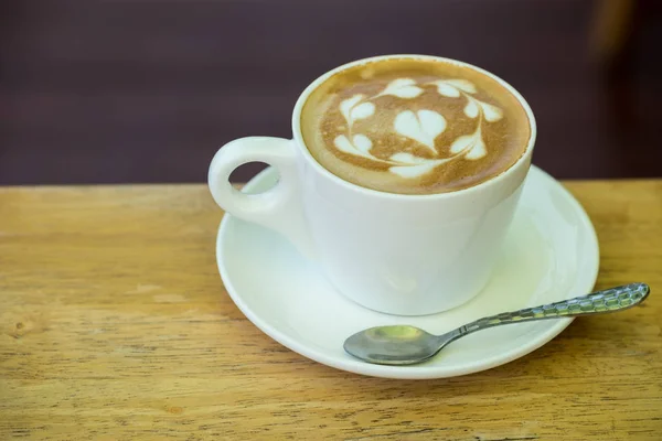 Kopi Cappuccino panas — Stok Foto