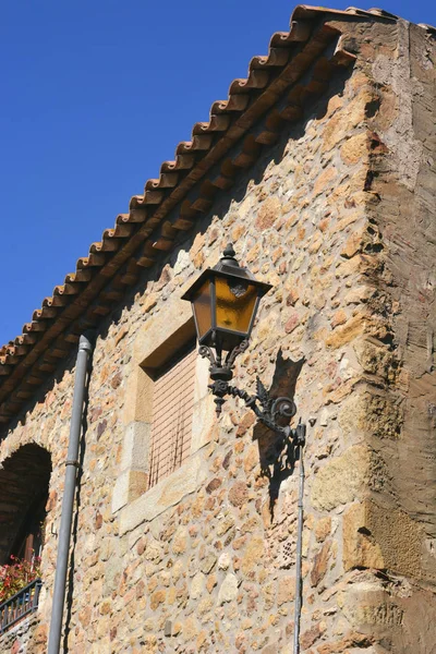 中世の村からの建物 — ストック写真