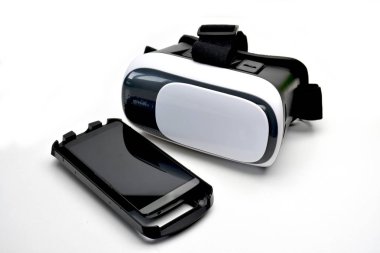 Smartphone için sanal gerçekliğin gözlük 