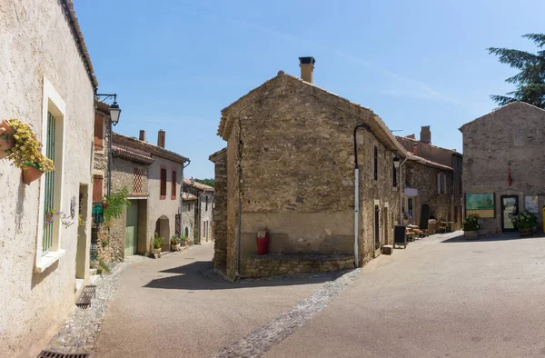 古代人の象徴的な街フランス村 — ストック写真