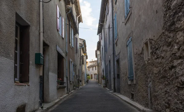 Karakteristieke straten van Ouden Franse dorpen — Stockfoto