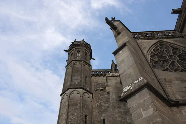 Burg der Stadt Carcassonne — Stockfoto