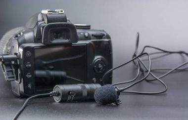 Yaka mikrofon usen telefon için