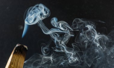 tarafından çeşitli incenses neden duman fotoğrafı 