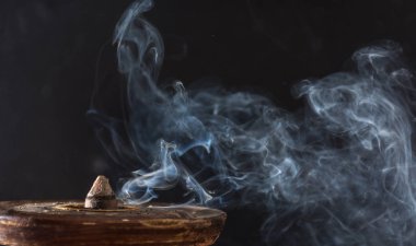 tarafından çeşitli incenses neden duman fotoğrafı 