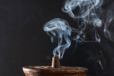 tarafından çeşitli incenses neden duman fotoğrafı 