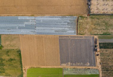 Bitkileri çeşitli alanların havadan izleme