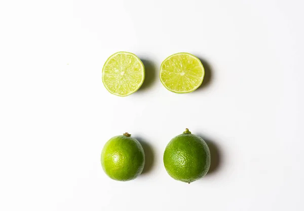 Coupe de chaux pour préparer un Mojito — Photo