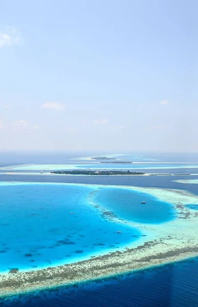 Maldivler atolls — Stok fotoğraf