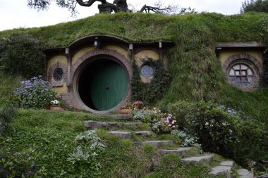 The Hobbiton Movie Set, Matamata, New Zealand clipart