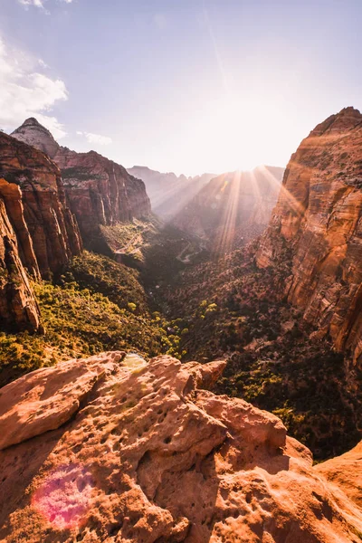 Národní Park Zion Utah Usa — Stock fotografie