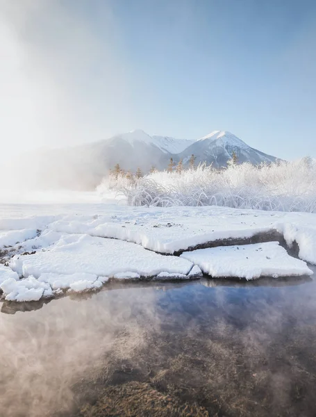 Národní Park Banff Alberta Kanada — Stock fotografie