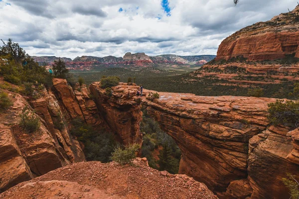 Ďáblův Most Sedona Arizona Usa — Stock fotografie