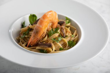 Klasik Scoglio Deniz Ürünleri Spagettisi.