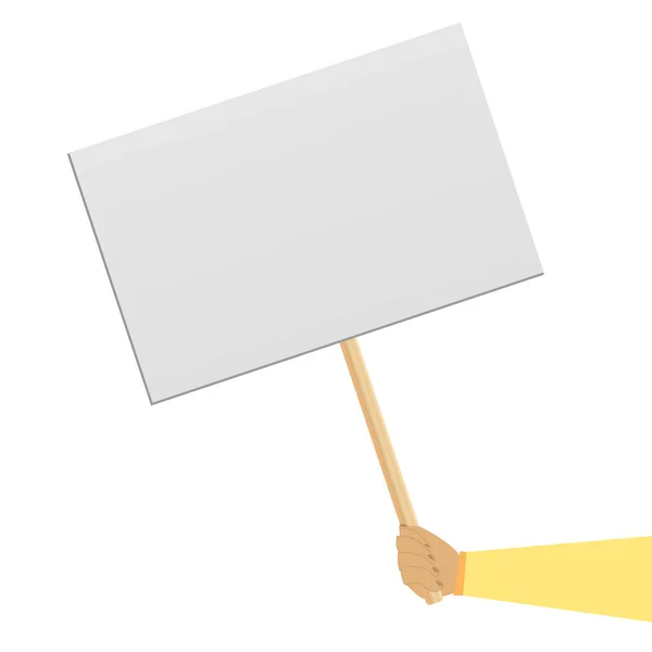 Banner protestante. Conceito — Vetor de Stock