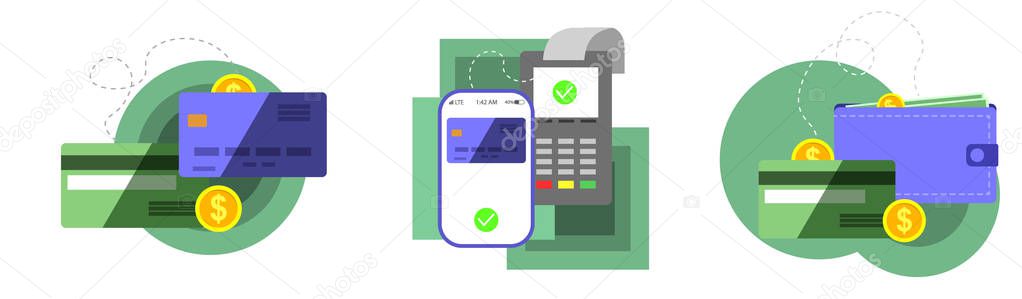 Payment concept. Online banking