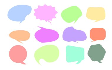 Vektör konuşma balonu