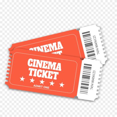 Beyaz arka planda izole edilmiş iki sinema bileti. Gerçekçi bir ön görüş çizimi. Tasarlanmış iki sinema biletinin üst görüntüsünü kapat. Sinema, tiyatro, konser, oyun, parti, etkinlik, festival siyah ve altın bilet gerçekçi şablon seti.