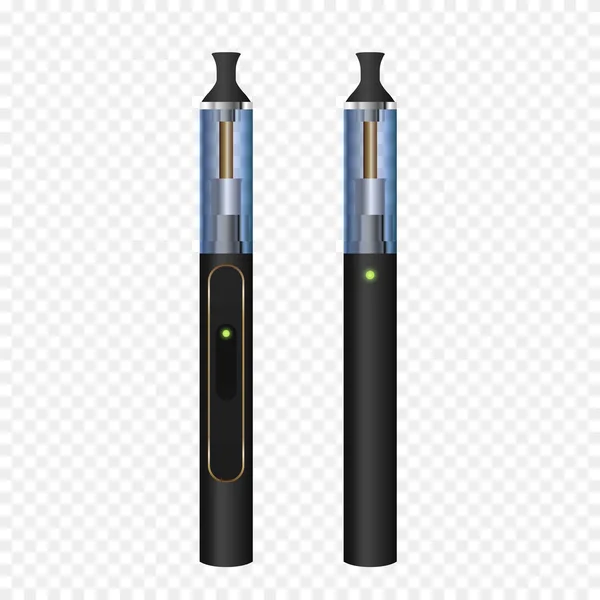 Realistische elektronische Zigarette — Stockvektor
