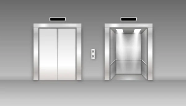 Ascenseurs modernes — Image vectorielle