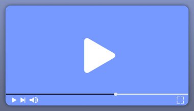 modern video oynatıcı