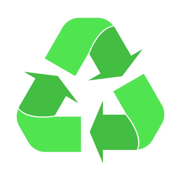 Pfeil-Symbol recyceln — Stockvektor