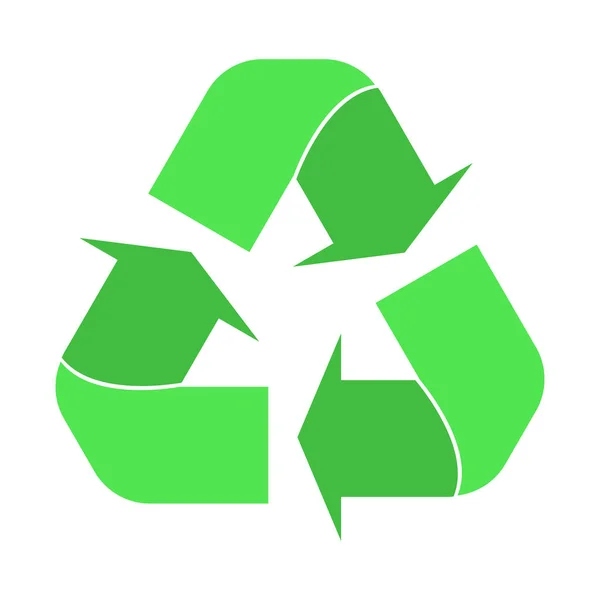 Recyklovat symbol šipky — Stockový vektor