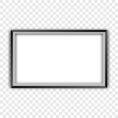 Gerçekçi vektör resim çerçevesi